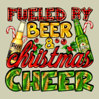 Fueled By Beer And Christmas Cheer With Beer Bottles Heavy Core Tee | Teevron
