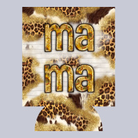 Mama With Leopard And Cowhide Regular Can Cooler Heavyweight Hoodie | Teevron