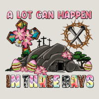 Easter A Lot Can Happen In Three Days Heavy Core Tee | Teevron