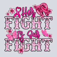 Her Fight Is Our Fight Cancer Awareness Zipper Hoodie | Teevron