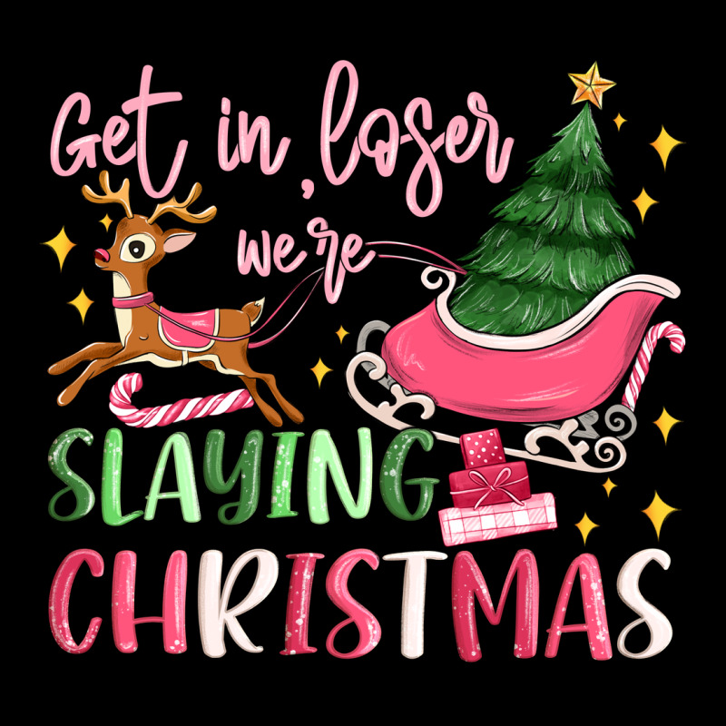Get In Loser We're Slaying Christmas Urban Heavy Tee by MaliasSmallBusiness | Teevron
