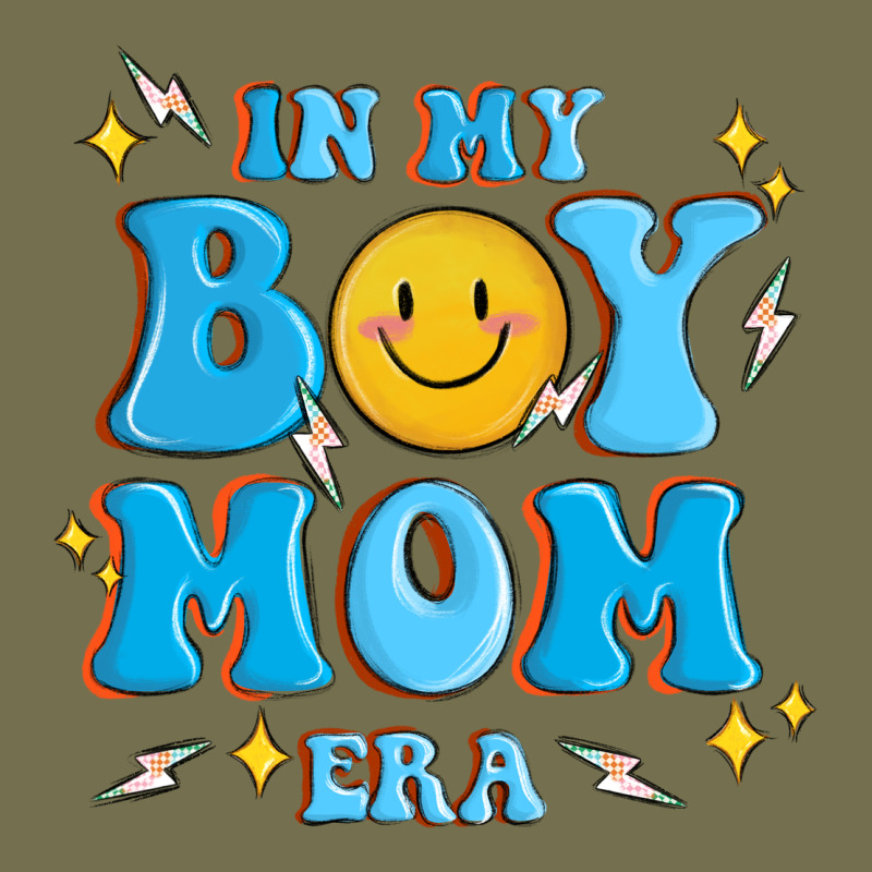 In My Boy Mom Era Vintage Hoodie by MaliasSmallBusiness | Teevron