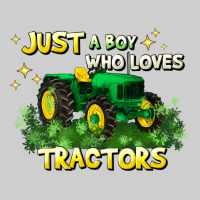 Just A Boy Who Loves Tractors Premium Tee | Teevron