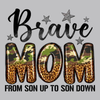Brave Mom From Son Up To Son Down Long Sleeve Tee | Teevron