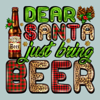 Dear Santa Just Bring A Beer With A Beer Bottle Heavy Core Tee | Teevron