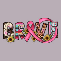 Brave Cancer Awareness Ribbon Vintage Tee | Teevron