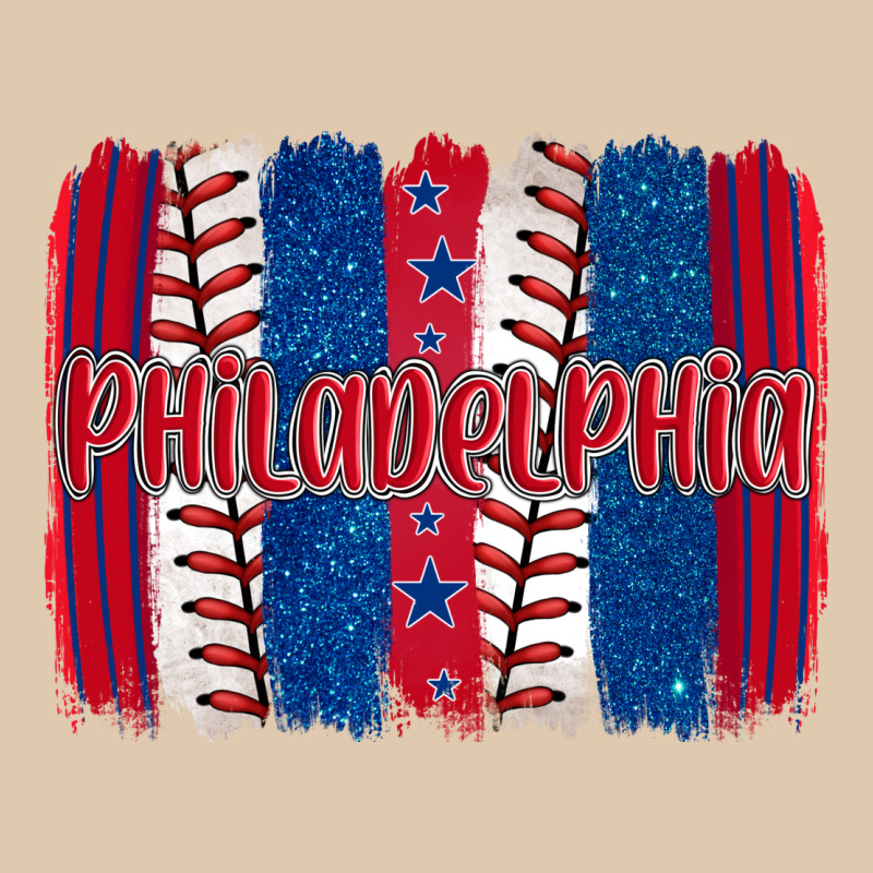 Philadelphia Baseball Team Spirit Brushstrokes Heavyweight Sweatshirt by Artiststas | Teevron