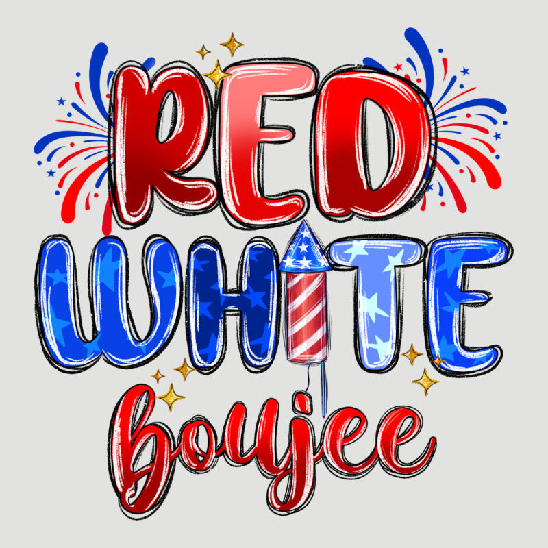 Red White Boujee Classic Tee by MaliasSmallBusiness | Teevron