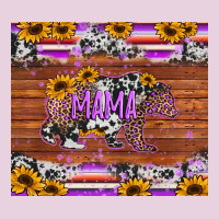 Mama Bear Sunflowers Purple Ladies Tee | Teevron