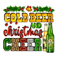 cold beer and christmas cheer with beer bottles | Teevron