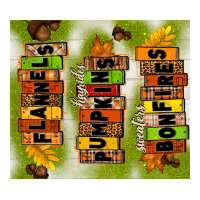 flannels hayrides pumpkins bonfires fall | Teevron