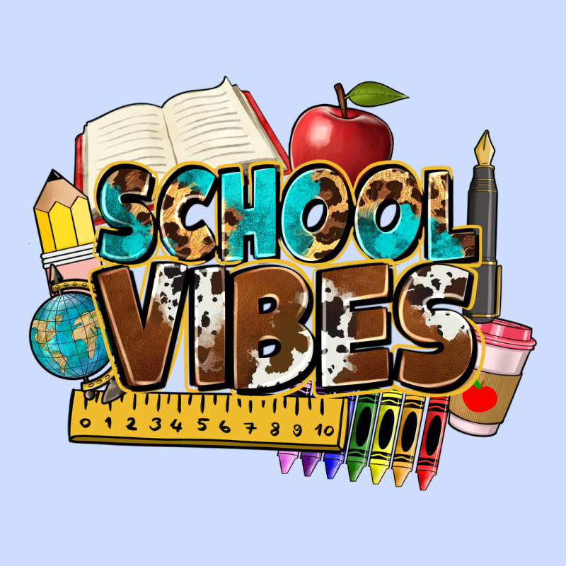 School Vibes Urban Heavy Tee by NancyCooperArtShop | Teevron