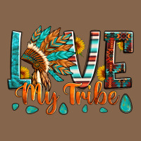 Love My Tribe Native American Indian Headdress Premium Tee | Teevron