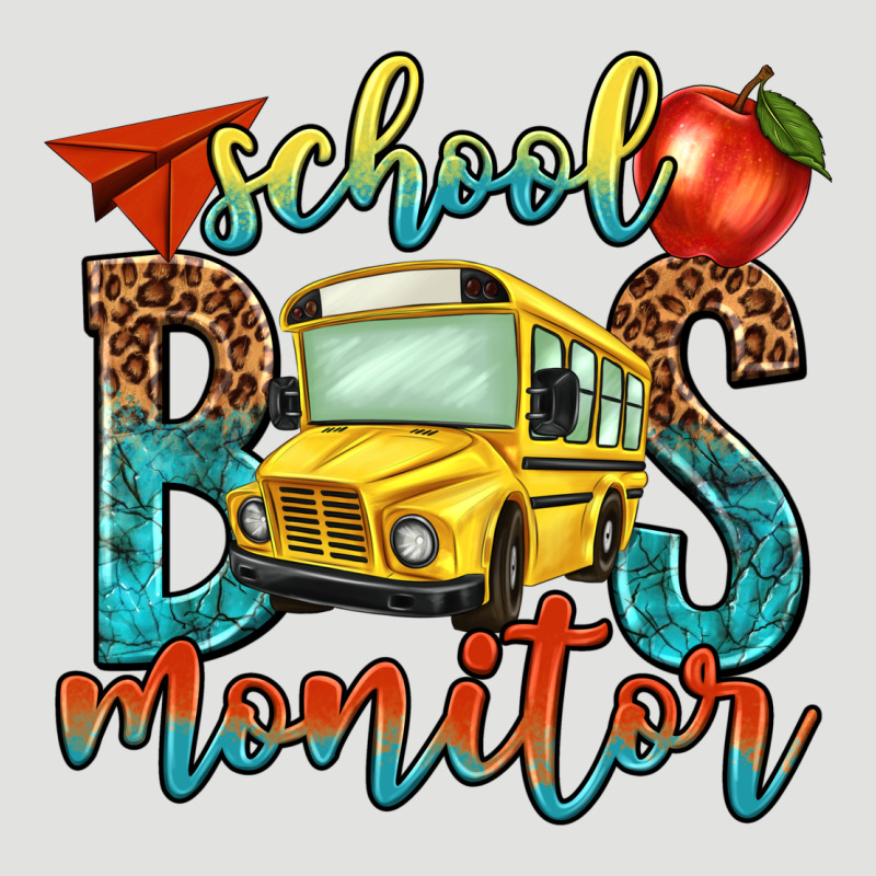 School Bus Monitor Classic Tee by NancyCooperArtShop | Teevron