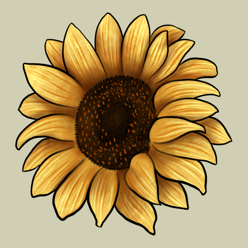 Sunflower Heavy Core Tee by JahusDesignShop | Teevron