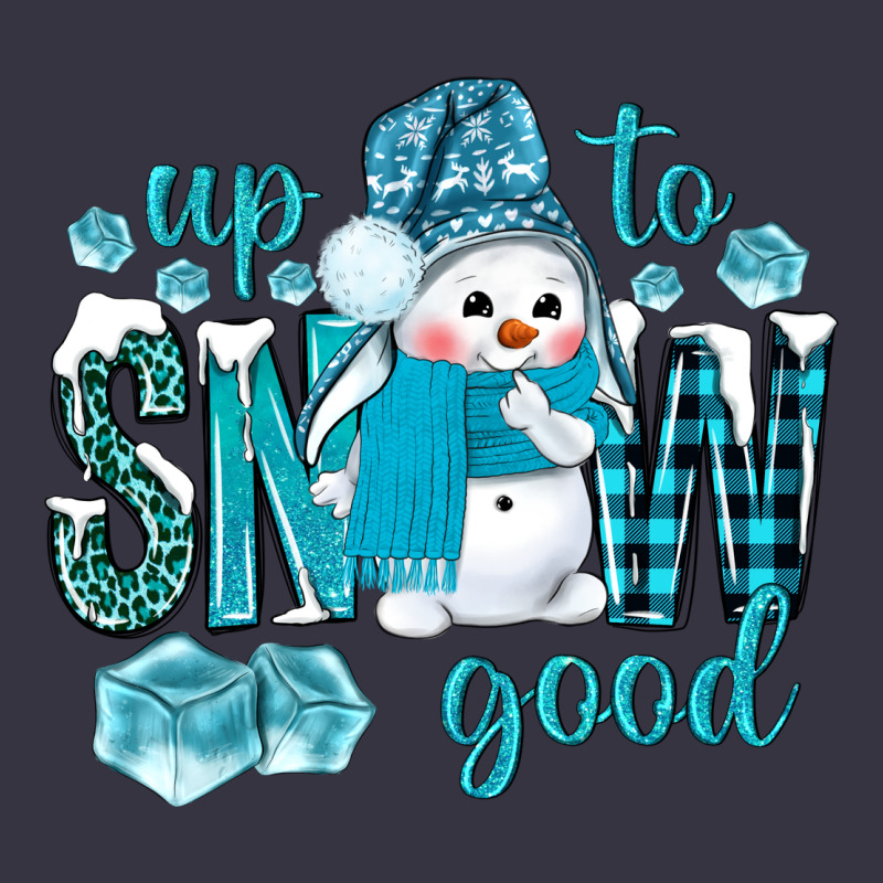 Up To Snow Good And Cute Snowman Vintage Hoodie by NancyCooperArtShop | Teevron