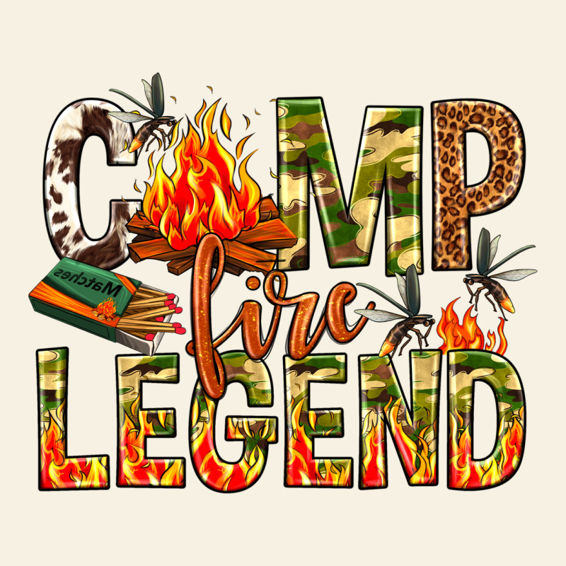 Camp Fire Legend Vintage Tee by NancyCooperArtShop | Teevron
