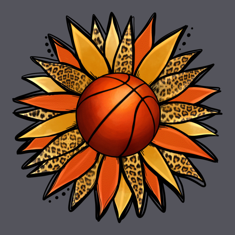 Basketball Sunflower Vintage Hoodie by Jasminsmagicworld | Teevron