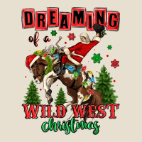 Dreaming Of A Wild West Christmas Cowboy Santa Urban Heavy Tee | Teevron