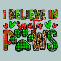 I Believe In Santa Paws Christmas Heavy Core Tee | Teevron