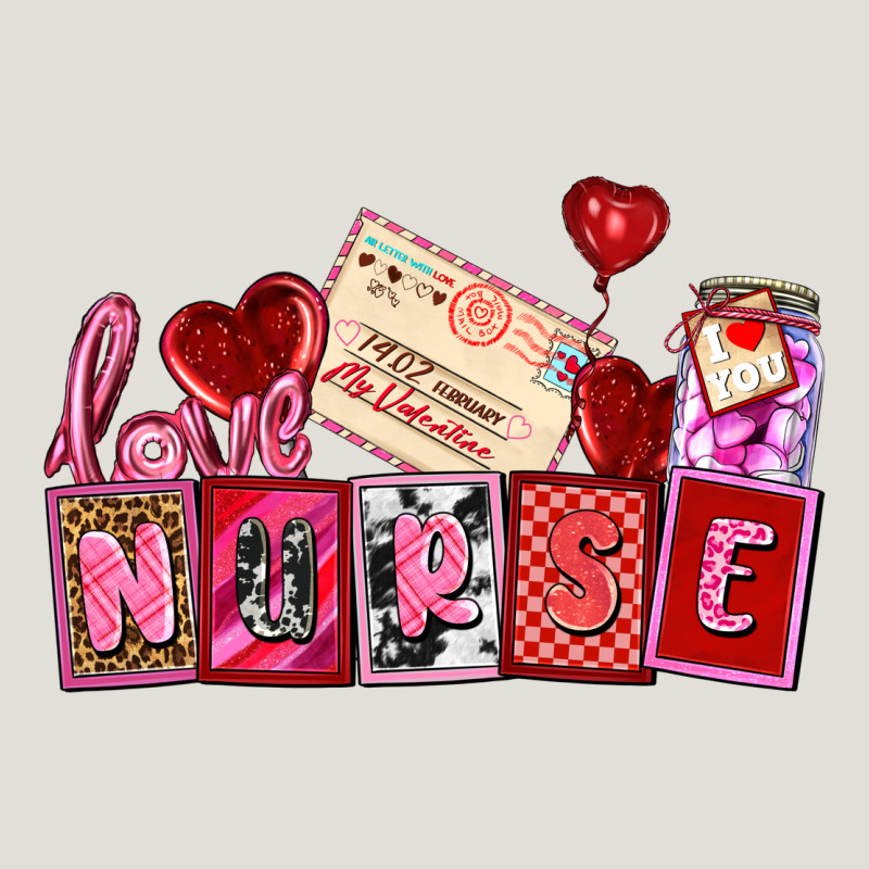 Valentines Day Nurse Heavy Core Tee by AdoDesignShop | Teevron