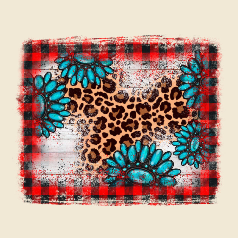 Christmas Gemstone Leopard Background Premium Tee by AdoDesignShop | Teevron