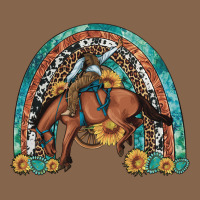 Bucking Bronco Rodeo Rainbow Premium Tee | Teevron