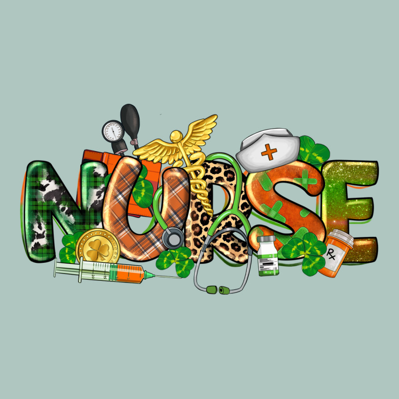St. Patrick's Day Nurse Premium Sweatshirt by CowGirlArtShop | Teevron