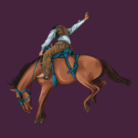 Bucking Bronco Cowboy Rodeo Premium Tee | Teevron