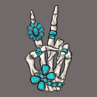 Turquoise Gemstone Skeleton Hand Urban Heavy Tee | Teevron