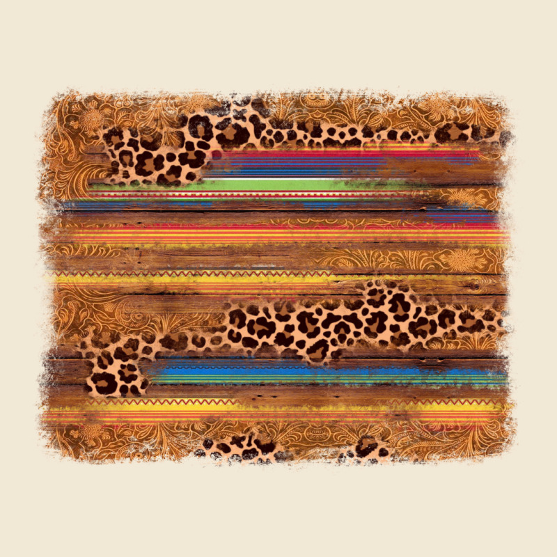 Leopard Serape Background Premium Tee by AdoDesignShop | Teevron