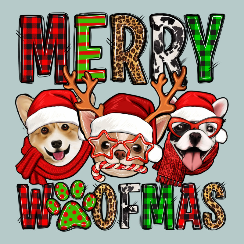 Merry Woofmas Dogs Heavy Core Tee by Jasminsmagicworld | Teevron