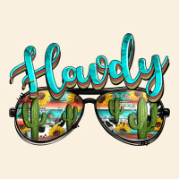 Western Howdy Police Sunglasses Vintage Hoodie | Teevron