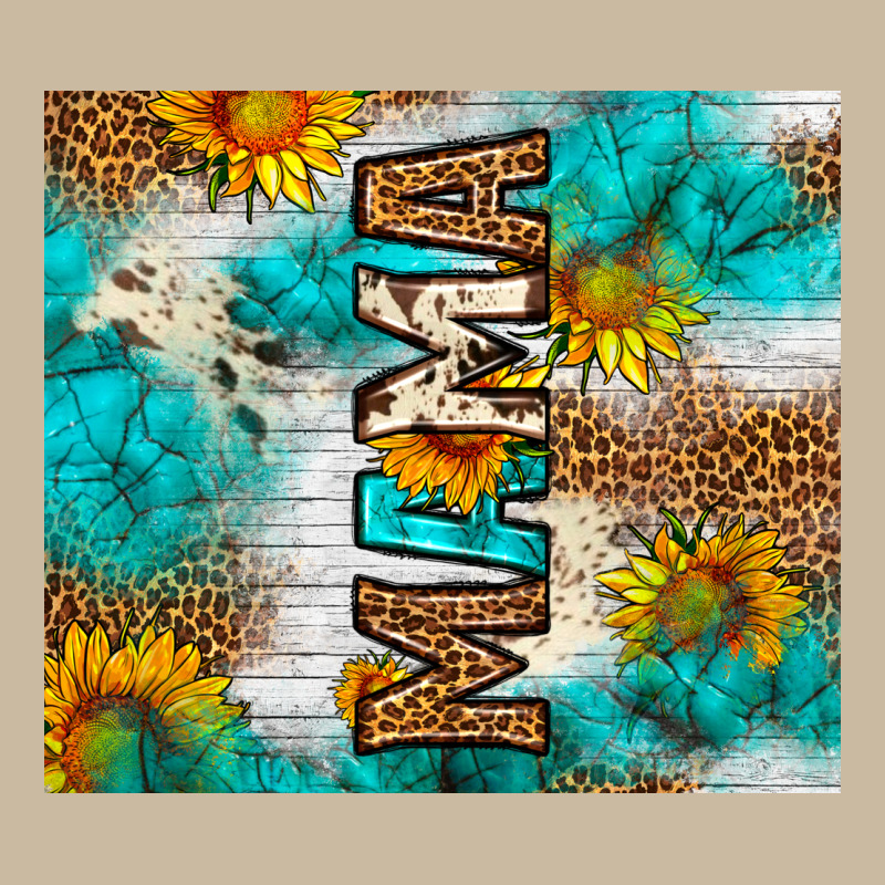 Mama Leopard Sunflower Long Sleeve Tee by LillyAllenDesigns | Teevron
