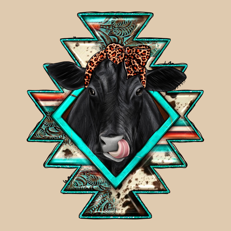 Black Angus Cowhide Aztec Classic Tee by JahusDesignShop | Teevron