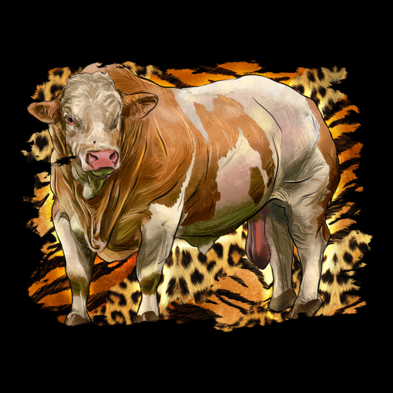 Western Simmental Bull Heavyweight Sweatshirt by LillyAllenDesigns | Teevron