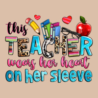 This Teacher Wears Her Her On Her Sleeve Urban Heavy Tee | Teevron