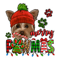 merry pawmas christmas yorkie | Teevron