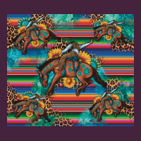 Bucking Bronco Serape Turquoise Premium Tee | Teevron