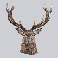 Elk Deer Head Heavyweight Sweatshirt | Teevron