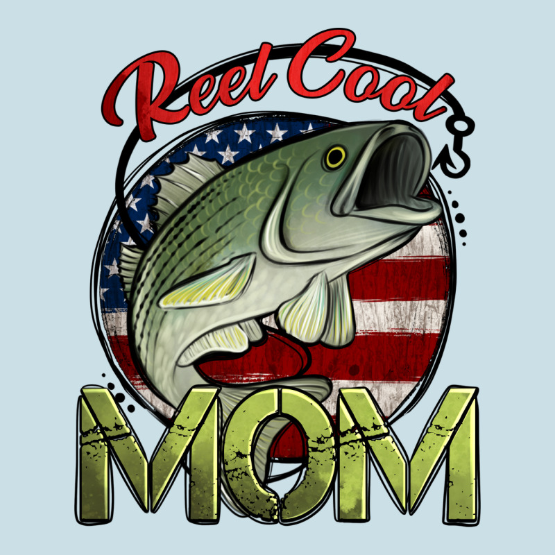 Reel Cool Mom Fishing Ladies Tee by Jasminsmagicworld | Teevron