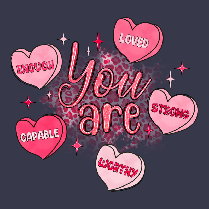 You Are Enough Valentines Day Long Sleeve Tee by LillyAllenDesigns | Teevron