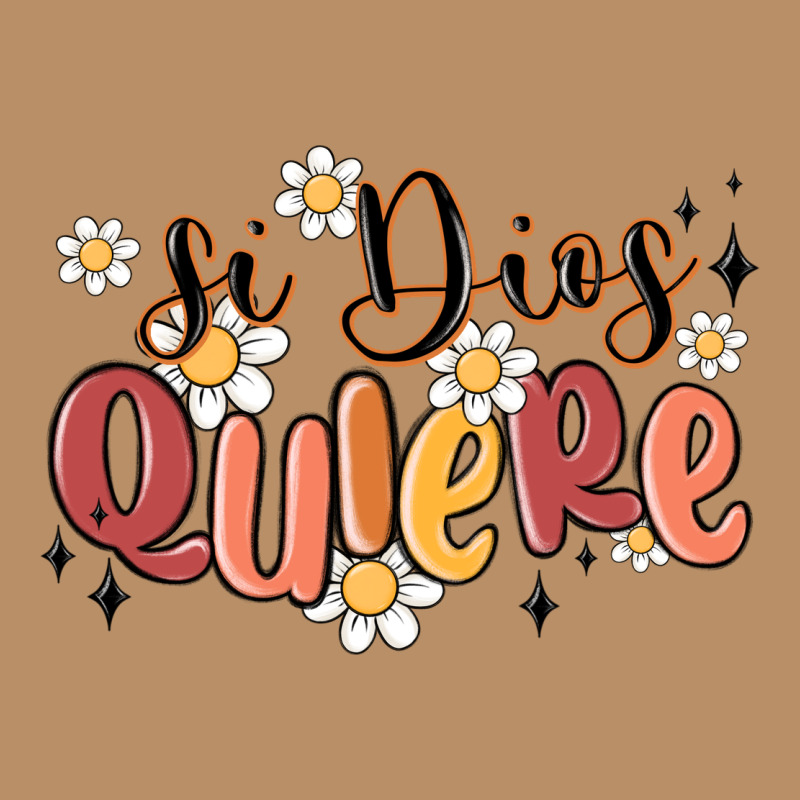 Si Dios Quiere Vintage Hoodie by MaliasSmallBusiness | Teevron