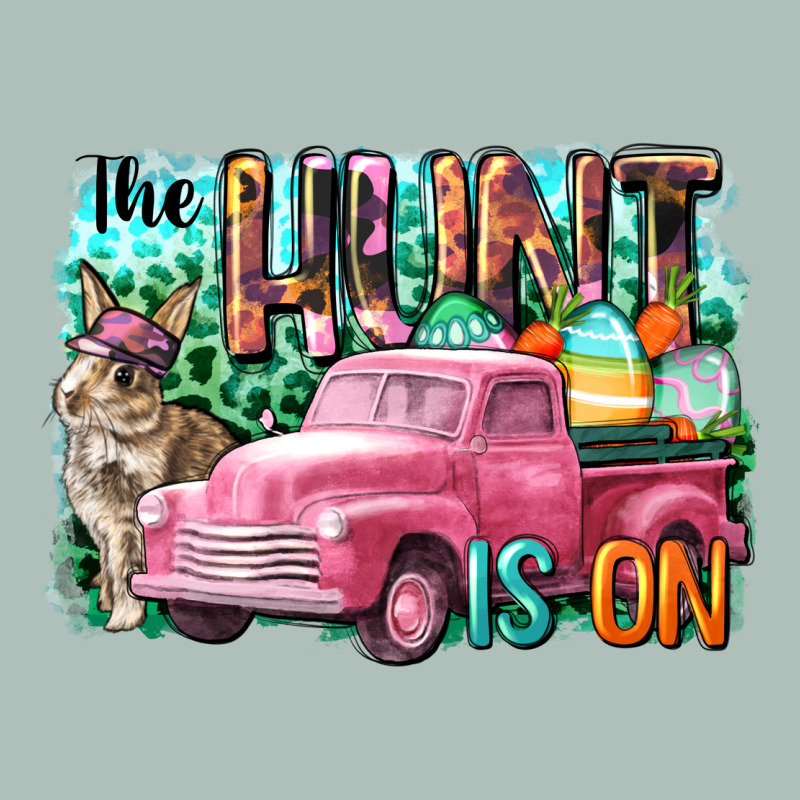 The Hunt Is On Easter Day Heavyweight Hoodie by CowGirlArtShop | Teevron