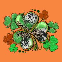 St. Patrick's Day Shamrock Leopard And Cowhide Premium Sweatshirt | Teevron