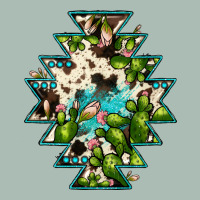 Aztec  Cowhide Cactus Gemstone Classic Tee | Teevron