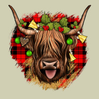 Highland Cow  Christmas Heavy Core Tee | Teevron