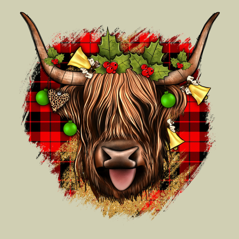 Highland Cow  Christmas Heavy Core Tee by JahusDesignShop | Teevron