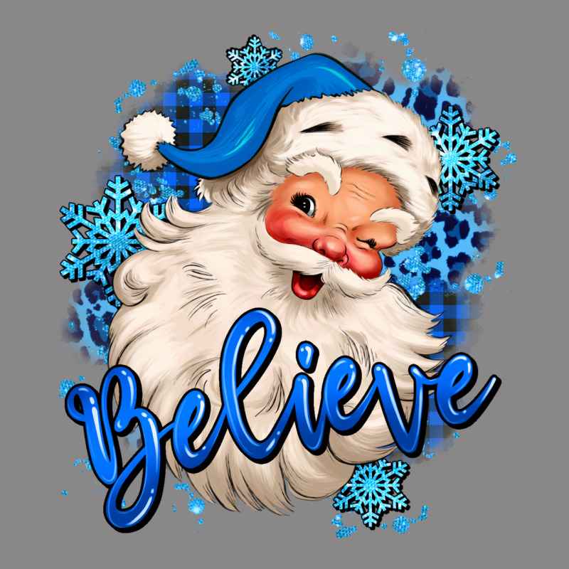 Believe Winter Christmas Santa Claus Vintage Tee by MaliasSmallBusiness | Teevron