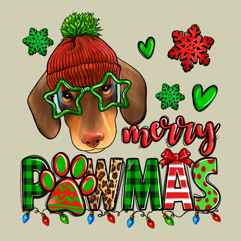 Merry Pawmas Christmas Dachshund Heavy Core Tee by Jasminsmagicworld | Teevron